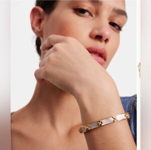 KATE SPADE ◦ HeritageBloom Hinged Bangle